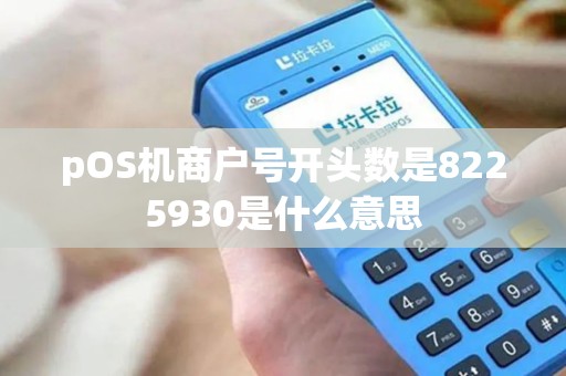 pOS机商户号开头数是8225930是什么意思