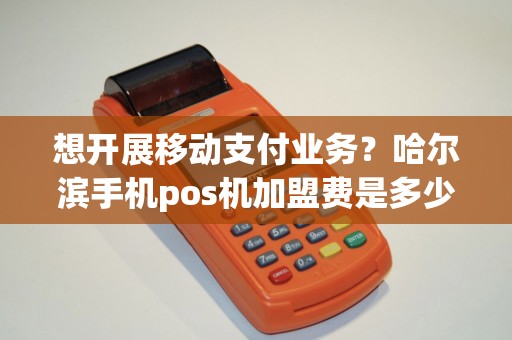 想开展移动支付业务？哈尔滨手机pos机加盟费是多少？