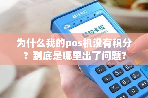 为什么我的pos机没有积分？到底是哪里出了问题？