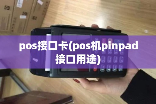 pos接口卡(pos机pinpad接口用途)