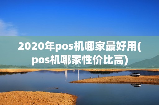 2020年pos机哪家最好用(pos机哪家性价比高)