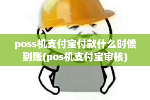 poss机支付宝付款什么时候到账(pos机支付宝审核)