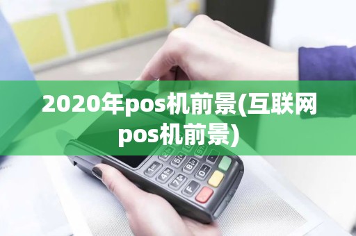 2020年pos机前景(互联网pos机前景)