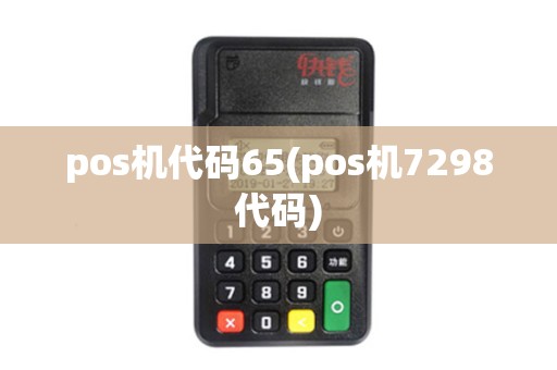 pos机代码65(pos机7298代码)