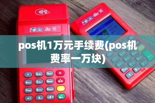 pos机1万元手续费(pos机费率一万块)
