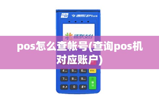 pos怎么查帐号(查询pos机对应账户)