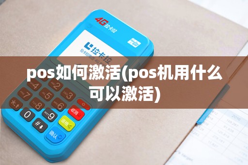 pos如何激活(pos机用什么可以激活)