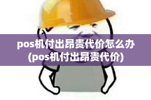 pos机付出昂贵代价怎么办(pos机付出昂贵代价)