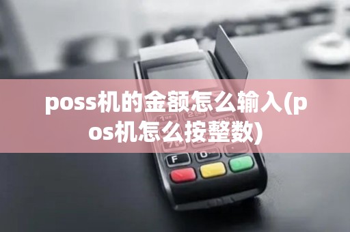 poss机的金额怎么输入(pos机怎么按整数)