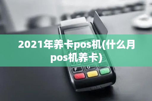 2021年养卡pos机(什么月pos机养卡)