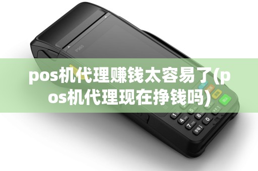 pos机代理赚钱太容易了(pos机代理现在挣钱吗)