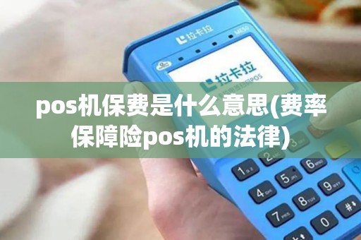 pos机保费是什么意思(费率保障险pos机的法律)