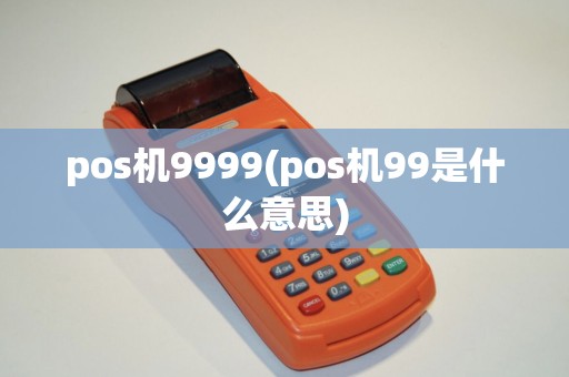 pos机9999(pos机99是什么意思)