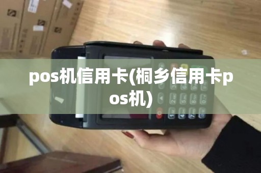 pos机信用卡(桐乡信用卡pos机)