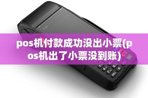 pos机付款成功没出小票(pos机出了小票没到账)