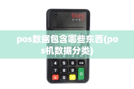 pos数据包含哪些东西(pos机数据分类)