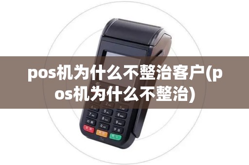 pos机为什么不整治客户(pos机为什么不整治)