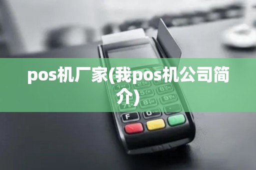 pos机厂家(我pos机公司简介)