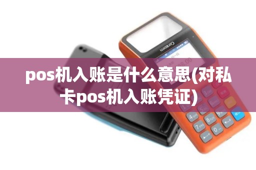 pos机入账是什么意思(对私卡pos机入账凭证)
