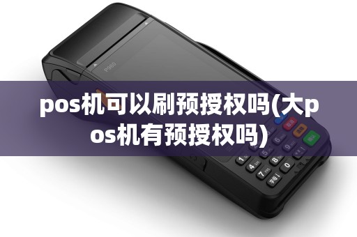 pos机可以刷预授权吗(大pos机有预授权吗)