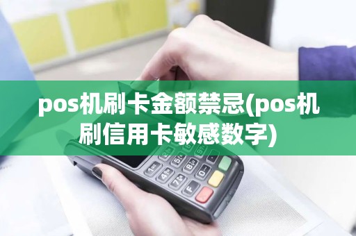 pos机刷卡金额禁忌(pos机刷信用卡敏感数字)