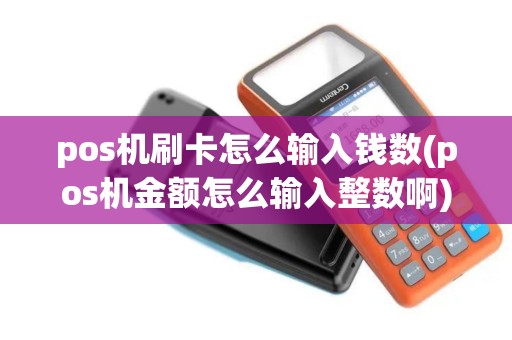 pos机刷卡怎么输入钱数(pos机金额怎么输入整数啊)