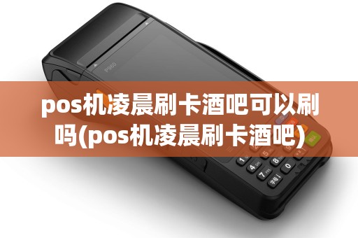 pos机凌晨刷卡酒吧可以刷吗(pos机凌晨刷卡酒吧)