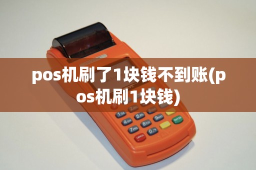 pos机刷了1块钱不到账(pos机刷1块钱)