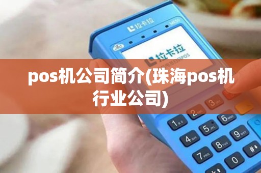 pos机公司简介(珠海pos机行业公司)