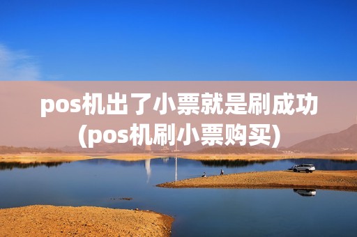 pos机出了小票就是刷成功(pos机刷小票购买)