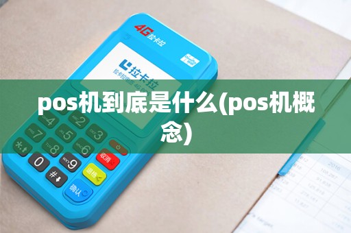 pos机到底是什么(pos机概念)