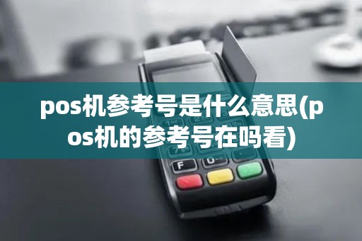 pos机参考号是什么意思(pos机的参考号在吗看)