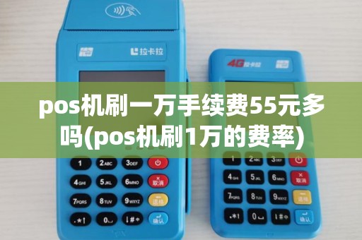 pos机刷一万手续费55元多吗(pos机刷1万的费率)