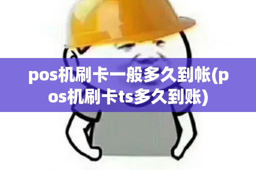 pos机刷卡一般多久到帐(pos机刷卡ts多久到账)