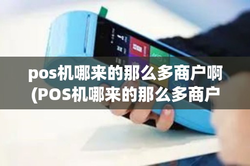 pos机哪来的那么多商户啊(POS机哪来的那么多商户)