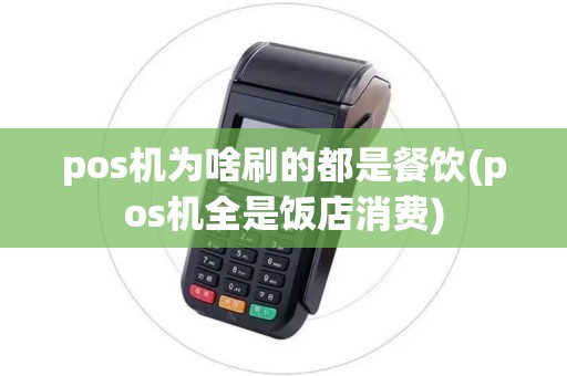 pos机为啥刷的都是餐饮(pos机全是饭店消费)