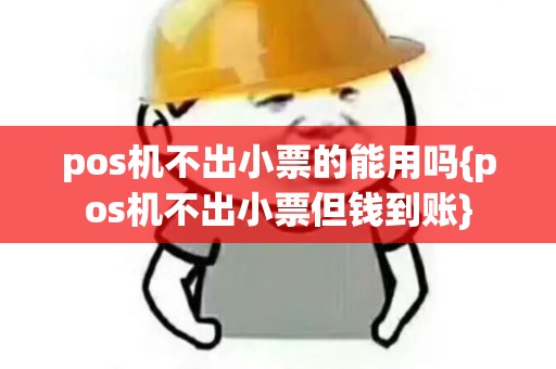 pos机不出小票的能用吗{pos机不出小票但钱到账}