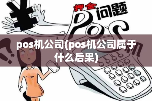 pos机公司(pos机公司属于什么后果)