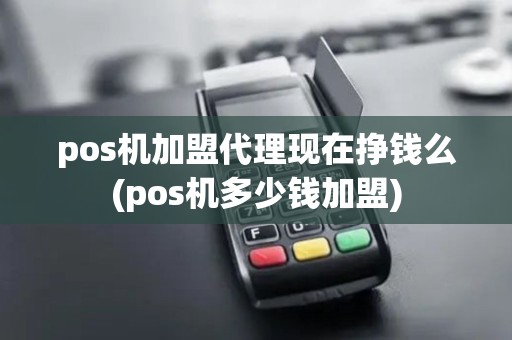pos机加盟代理现在挣钱么(pos机多少钱加盟)