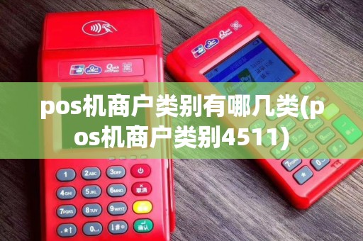 pos机商户类别有哪几类(pos机商户类别4511)