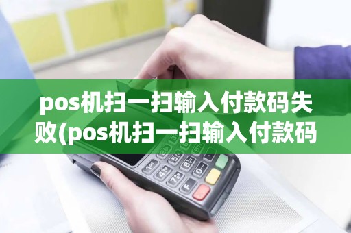 pos机扫一扫输入付款码失败(pos机扫一扫输入付款码)