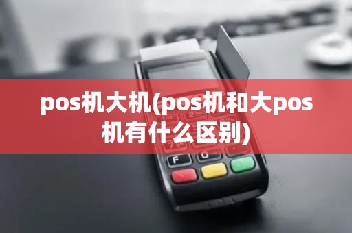 pos机大机(pos机和大pos机有什么区别)