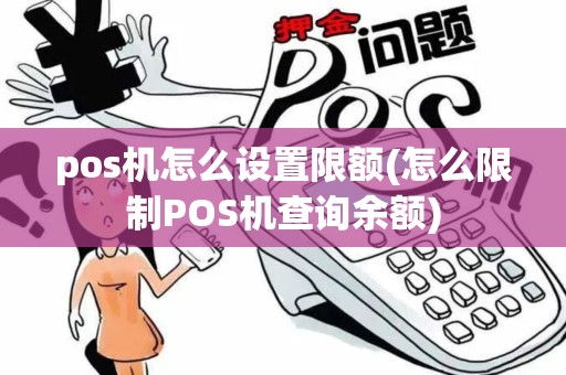 pos机怎么设置限额(怎么限制POS机查询余额)