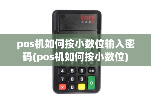 pos机如何按小数位输入密码(pos机如何按小数位)