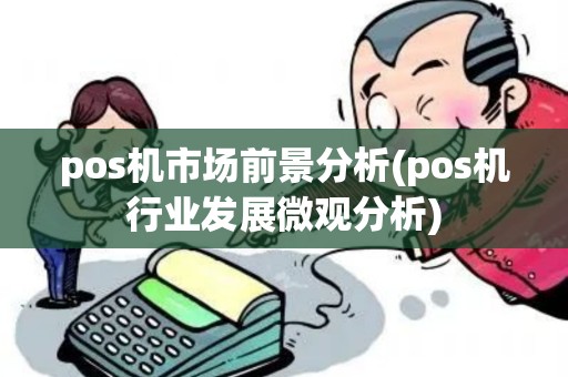 pos机市场前景分析(pos机行业发展微观分析)