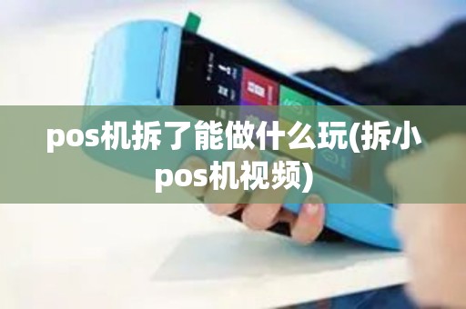 pos机拆了能做什么玩(拆小pos机视频)