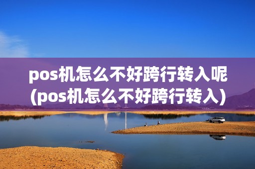 pos机怎么不好跨行转入呢(pos机怎么不好跨行转入)