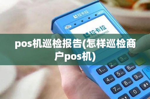 pos机巡检报告(怎样巡检商户pos机)