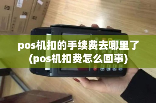 pos机扣的手续费去哪里了(pos机扣费怎么回事)