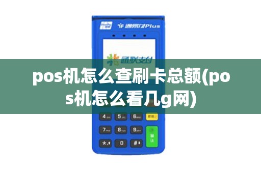 pos机怎么查刷卡总额(pos机怎么看几g网)